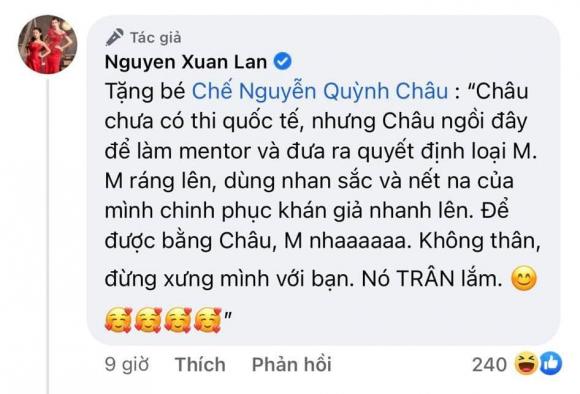 Quỳnh Châu, sao Việt, Hoa hậu chuyển giới Việt Nam