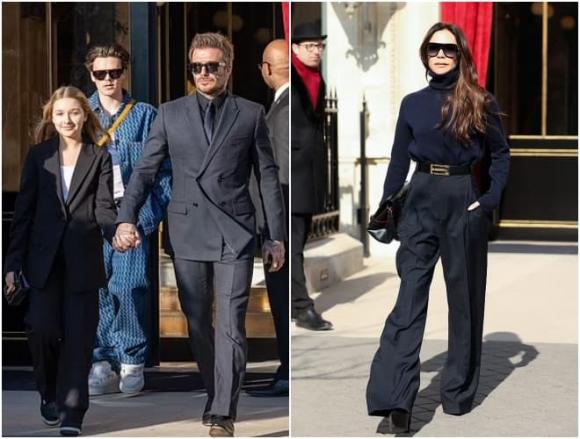 Victoria Beckham, Nicola, David Beckham