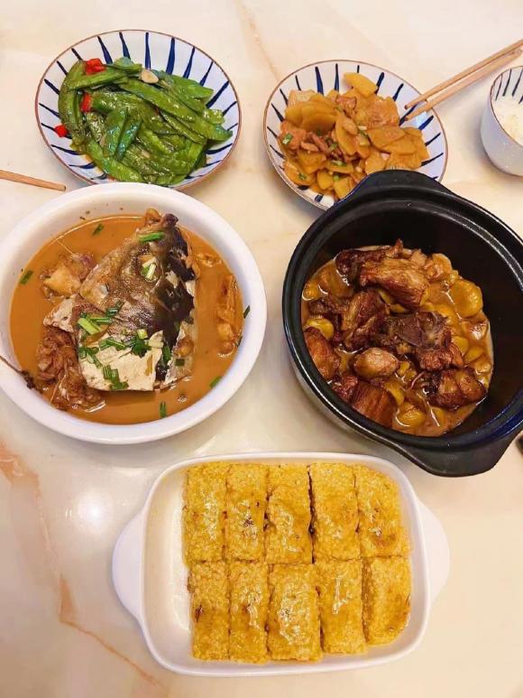 mâm cơm, mâm cơm con, thực đơn cơm nhà 