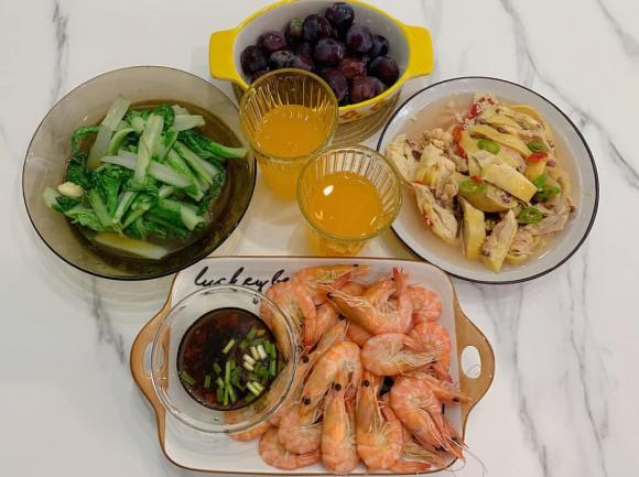 mâm cơm, mâm cơm con, thực đơn cơm nhà 