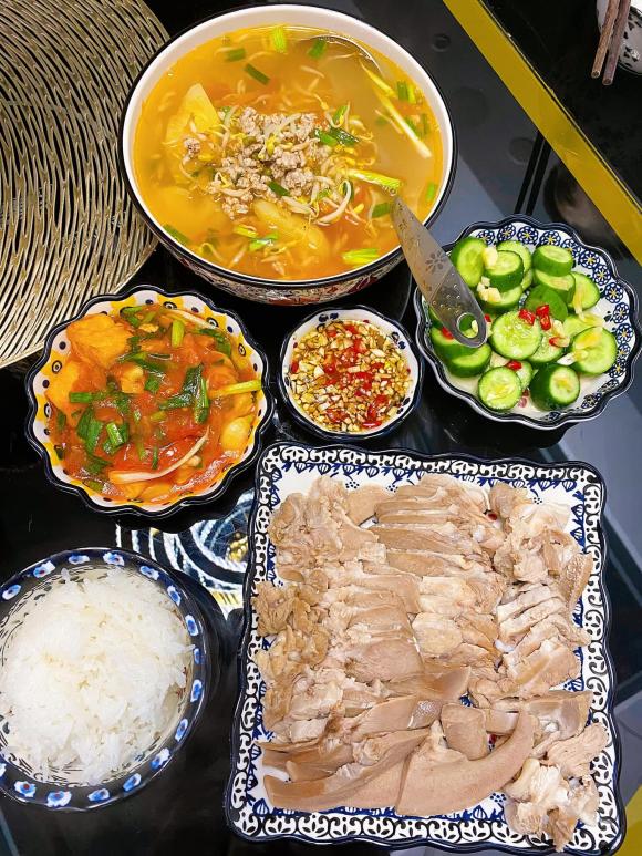 mâm cơm, mâm cơm con, thực đơn cơm nhà 