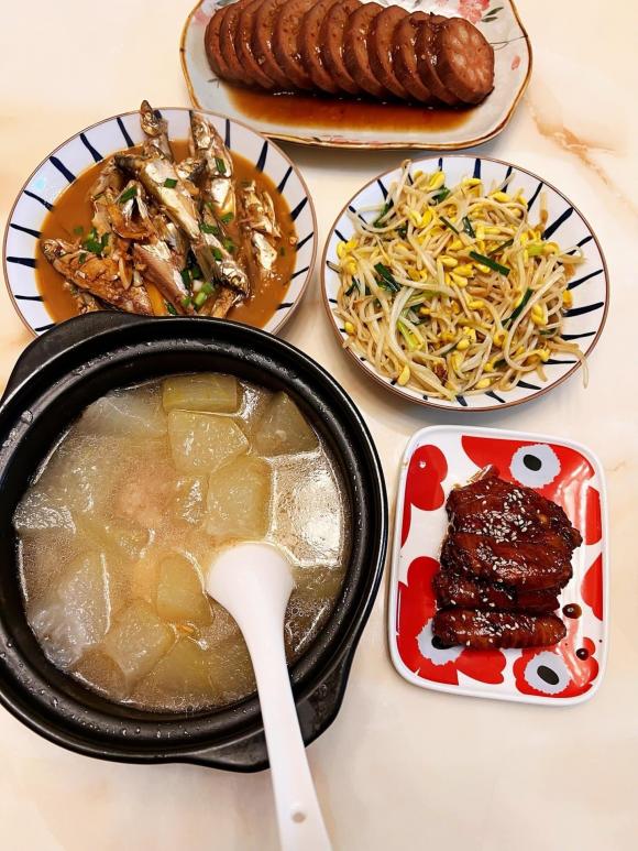 mâm cơm, mâm cơm con, thực đơn cơm nhà 