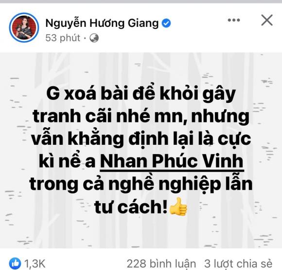 hương giang, sao việt, nhan phúc vinh, đừng làm mẹ cáu 