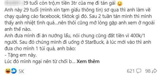 hẹn hò, ăn trộm tiền, ăn trộm tiền mẹ đi tán gái 