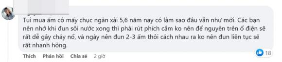 ấm siêu tốc, cháy từ ấm siêu tốc, cháy nổ, chập điện