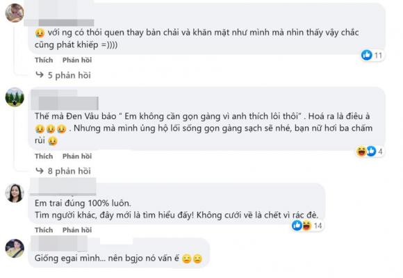 bạn gái sống bẩn, bạn gái sống luộm thuộm, sống bẩn