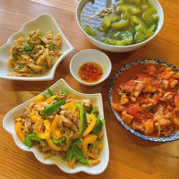 mâm cơm ngon, mâm cơm gia đình, món ăn ngon