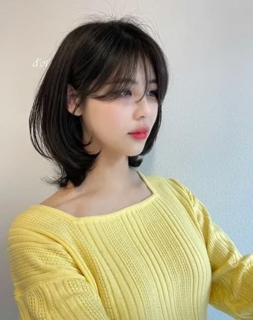 tóc ngắn, tóc đen ngắn, xu hướng tóc hè