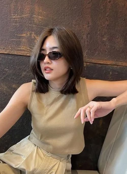 tóc ngắn, tóc đen ngắn, xu hướng tóc hè