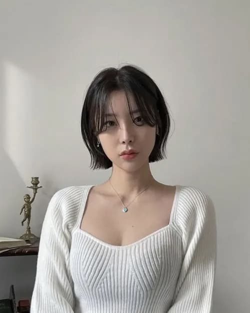 tóc ngắn, tóc đen ngắn, xu hướng tóc hè