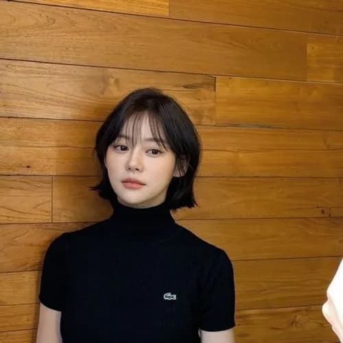tóc ngắn, tóc đen ngắn, xu hướng tóc hè