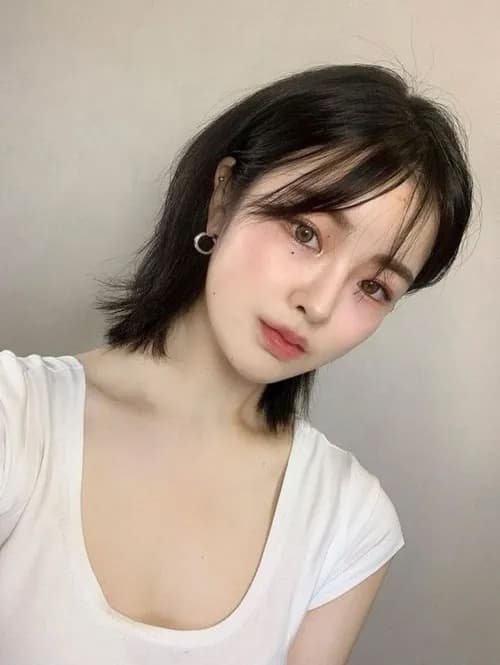 tóc ngắn, tóc đen ngắn, xu hướng tóc hè