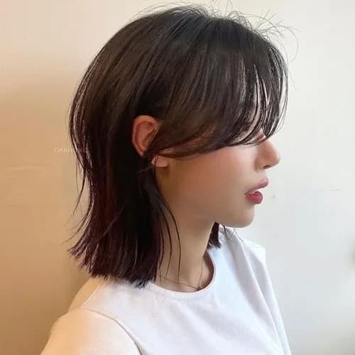 tóc ngắn, tóc đen ngắn, xu hướng tóc hè