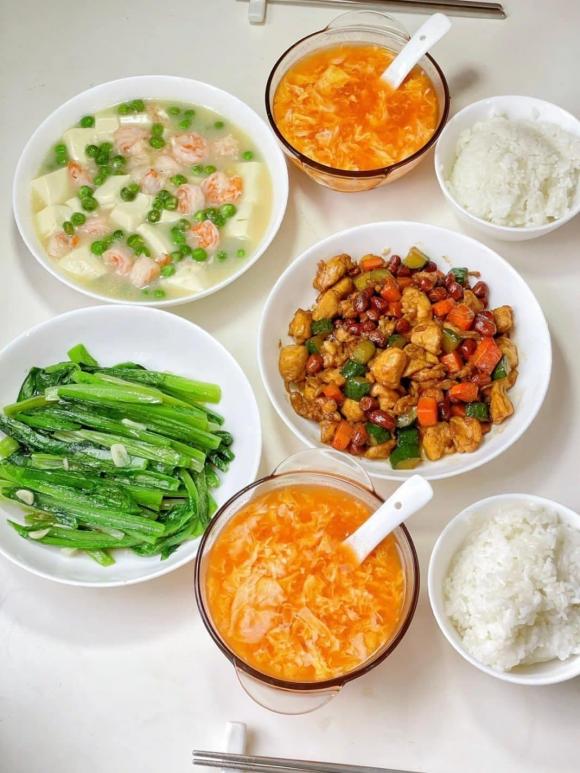 mâm cơm, mâm cơm ngày nóng, món ngon 