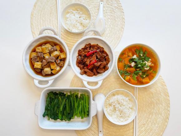mâm cơm, mâm cơm ngày nóng, món ngon 