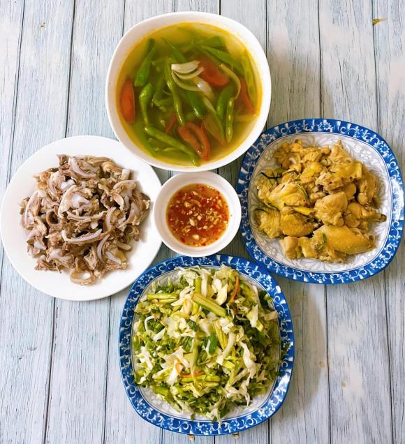 mâm cơm, mâm cơm ngày nóng, món ngon 