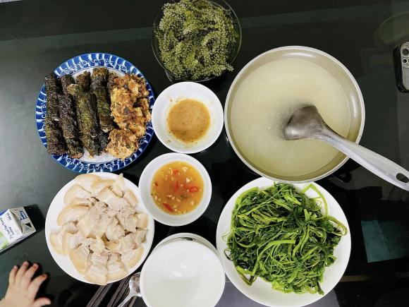 mâm cơm, mâm cơm ngày nóng, món ngon 