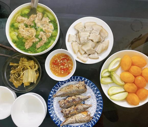 mâm cơm, mâm cơm ngày nóng, món ngon 