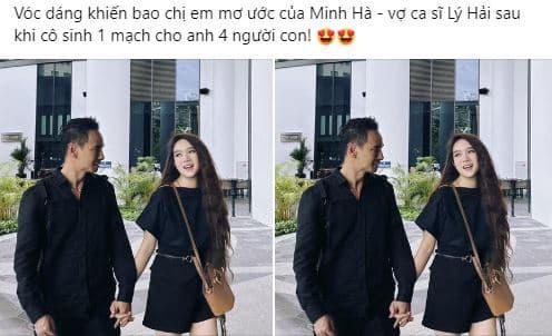 Minh Hà, vợ ca sĩ Lý Hải, sao Việt 