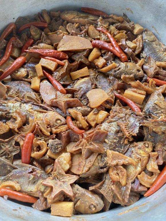 cá diếc, cách làm cá diếc kho, món kho 