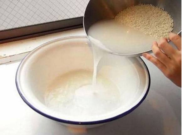  rửa mặt nước vo gạo, cách rửa mặt nước vo gạo, làm đẹp