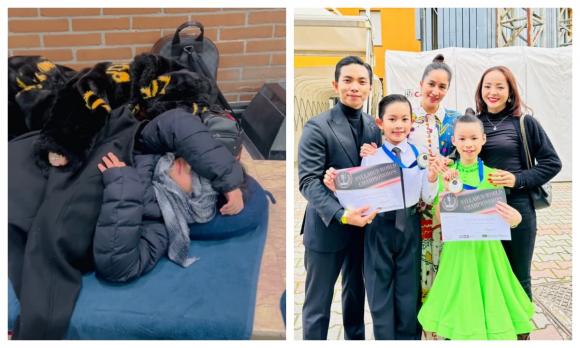 kiện tướng dancesport Khánh Thi,vu cong phan hien,sao Việt