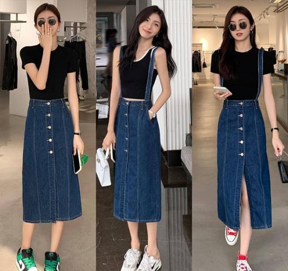 thời trang, Áo ngắn kết hợp chân váy, thời trang mùa hè, thời trang mùa hè ngoài 30 tuổi mặc được