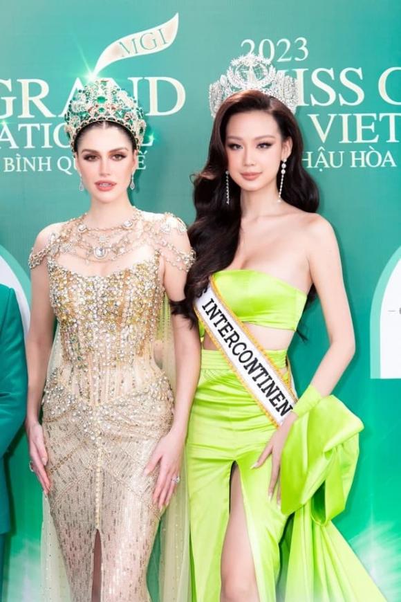 Miss Grand Vietnam 2023, hoa hậu Thùy Tiên, hoa hậu Thiên Ân, á hậu Mai Ngô, á hậu Quỳnh Châu, sao Việt