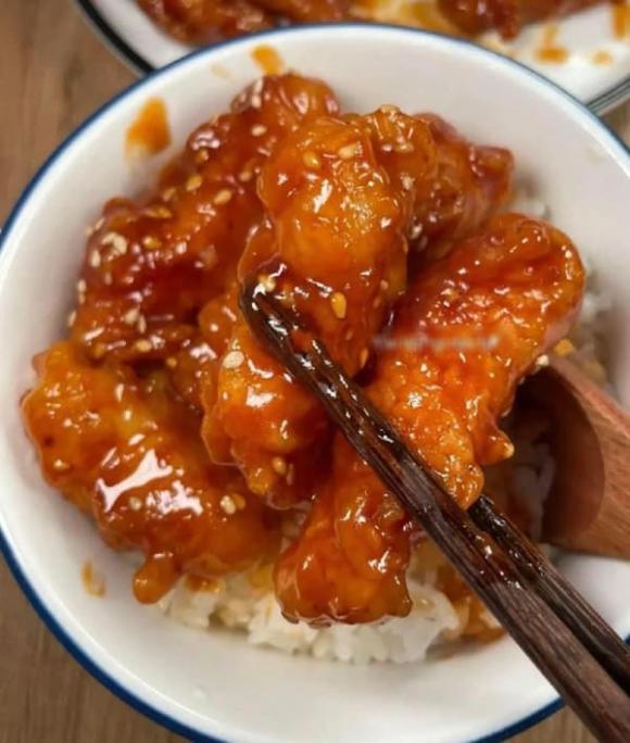 thịt lợn, thịt chiên xào, món ngon 
