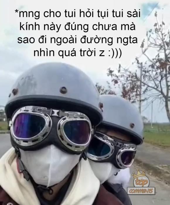 cặp kính, cặp kính trên mũ bảo hiểm, giới trẻ 
