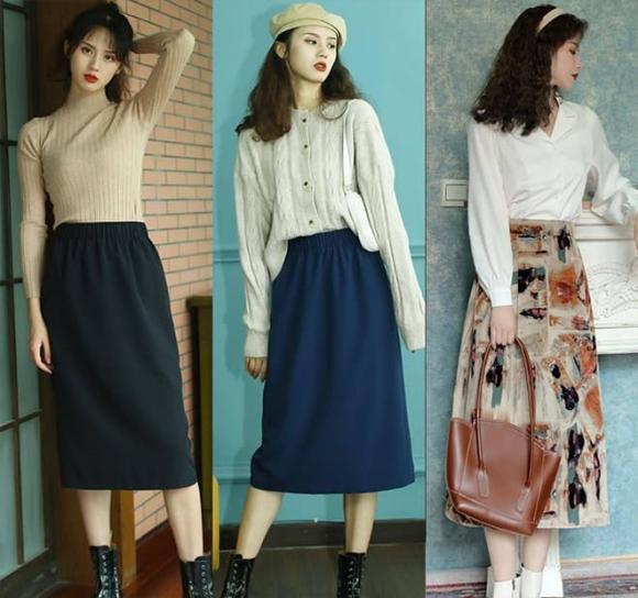 trang phục cho người nhỏ nhắn, phối hợp màu sắc, trang phục vào mùa hè, trang phục khoe đôi chân dài