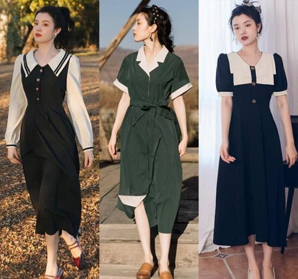 trang phục cho người nhỏ nhắn, phối hợp màu sắc, trang phục vào mùa hè, trang phục khoe đôi chân dài