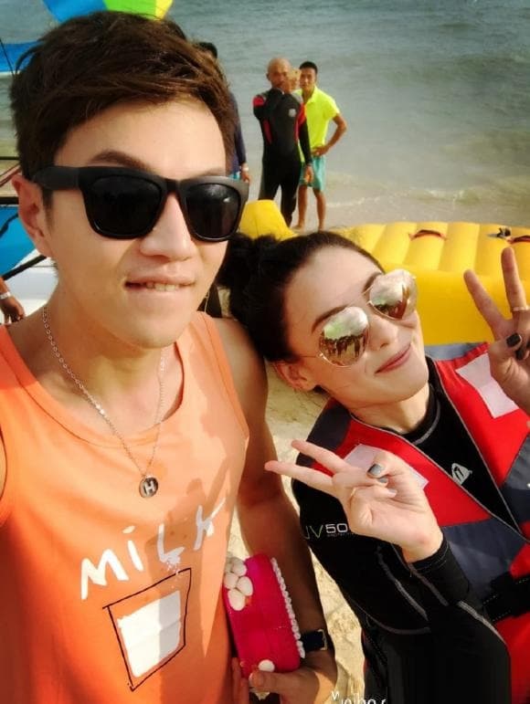 Tạ Đình Phong, Trương Bá Chi , hà mạnh hoài, bố của con trai trương bá chi