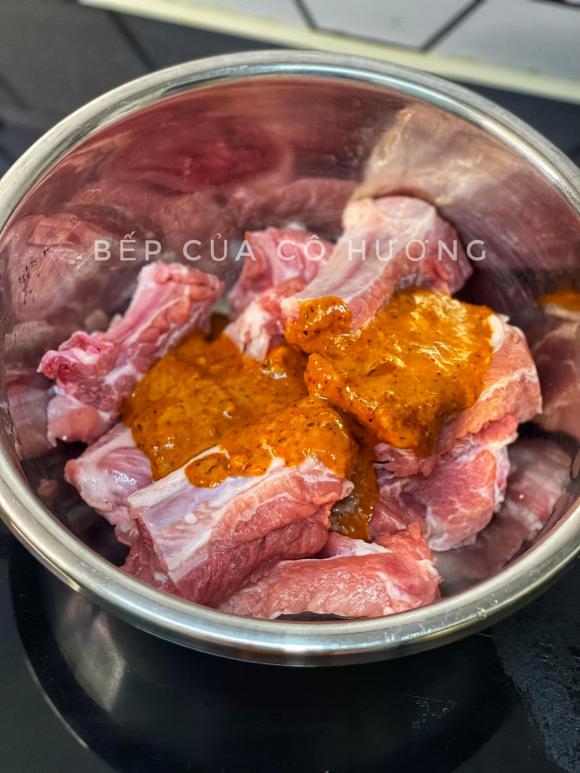 sườn nướng ngũ vị, công thức làm sườn nướng, món ngon từ sườn