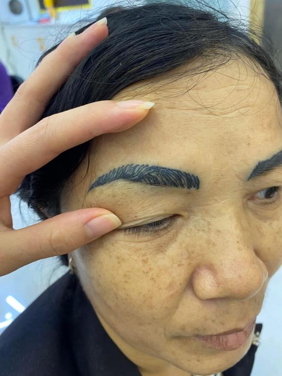 phun xăm lông mày, điêu khắc lông mày, lông mày bị lỗi
