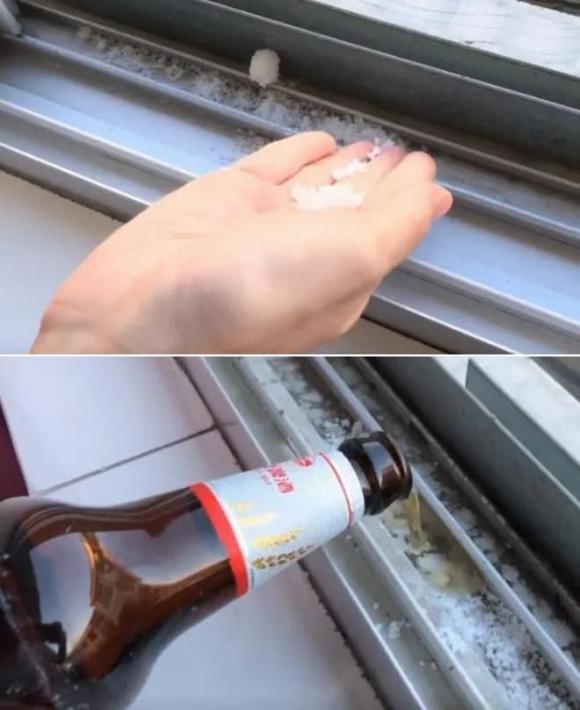 làm sạch khe cửa, làm sạch nhà cửa, khe cửa