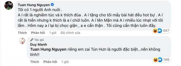 ca sĩ Duy Mạnh, ca sĩ Tuấn Hưng, sao Việt