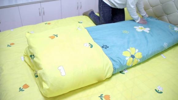 chăn bông, cất chăn bông, màng bọc thực phẩm