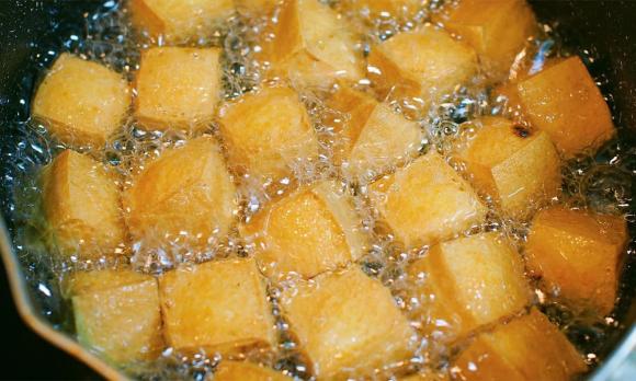 đậu phụ rán, đậu phụ, mẹo rán đậu phụ