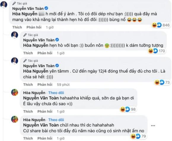 ca sĩ Hòa Minzy, cầu thủ Văn Toàn, sao Việt
