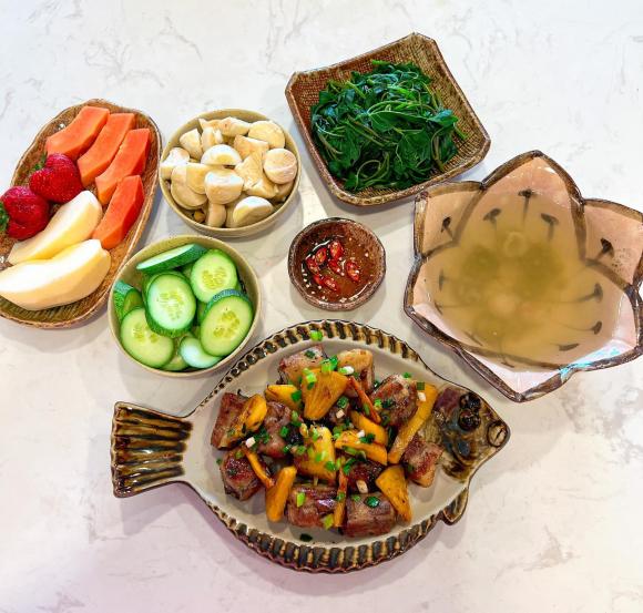 mâm cơm, mâm cơm nhà  ngon, món ngon 