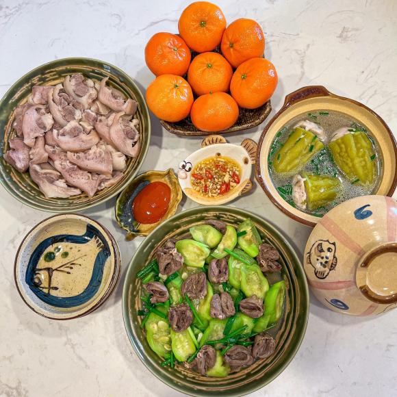 mâm cơm, mâm cơm nhà  ngon, món ngon 