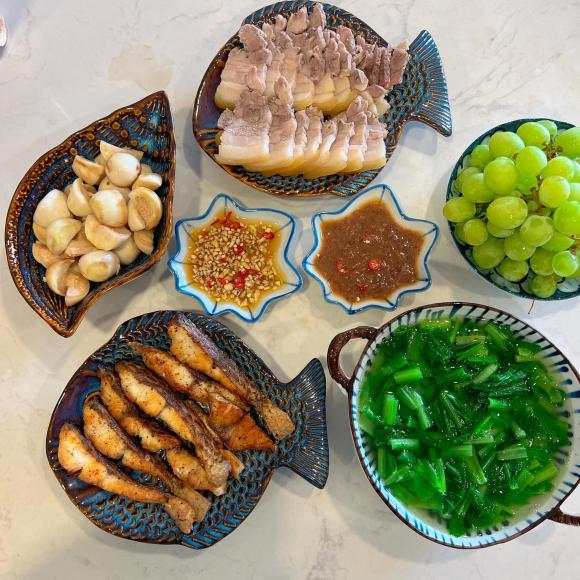 mâm cơm, mâm cơm nhà  ngon, món ngon 