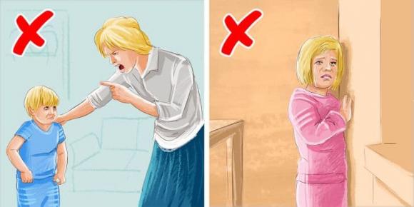 chăm con, dạy con, đối phó con khi cứng đầu, cha mẹ dạy con
