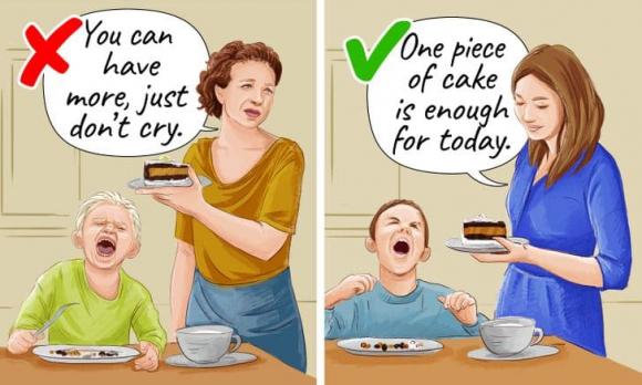 chăm con, dạy con, đối phó con khi cứng đầu, cha mẹ dạy con