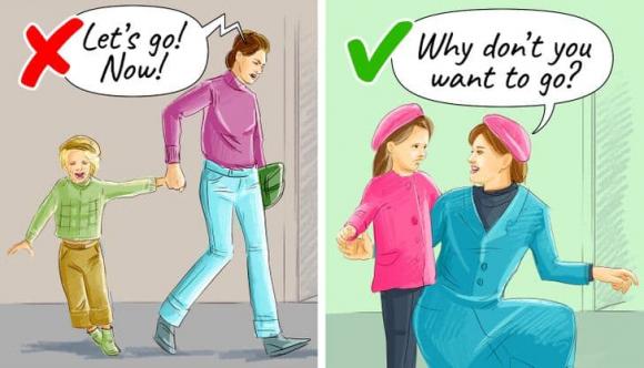 chăm con, dạy con, đối phó con khi cứng đầu, cha mẹ dạy con