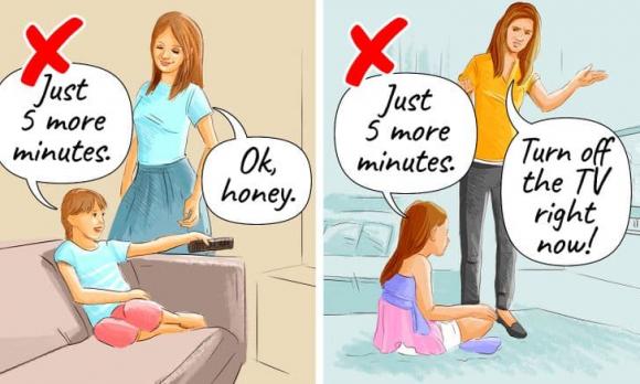 chăm con, dạy con, đối phó con khi cứng đầu, cha mẹ dạy con