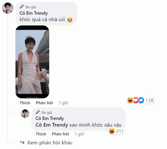 Cô em Trendy, Khánh Linh the face, sao Việt