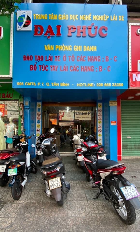 học lái xe, trường dạy lái xe Đại Phúc, Đại Phúc