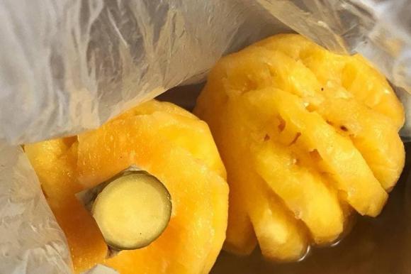 cách ăn dứa không ngứa, ăn dứa đúng cách, dứa ngâm nước muối